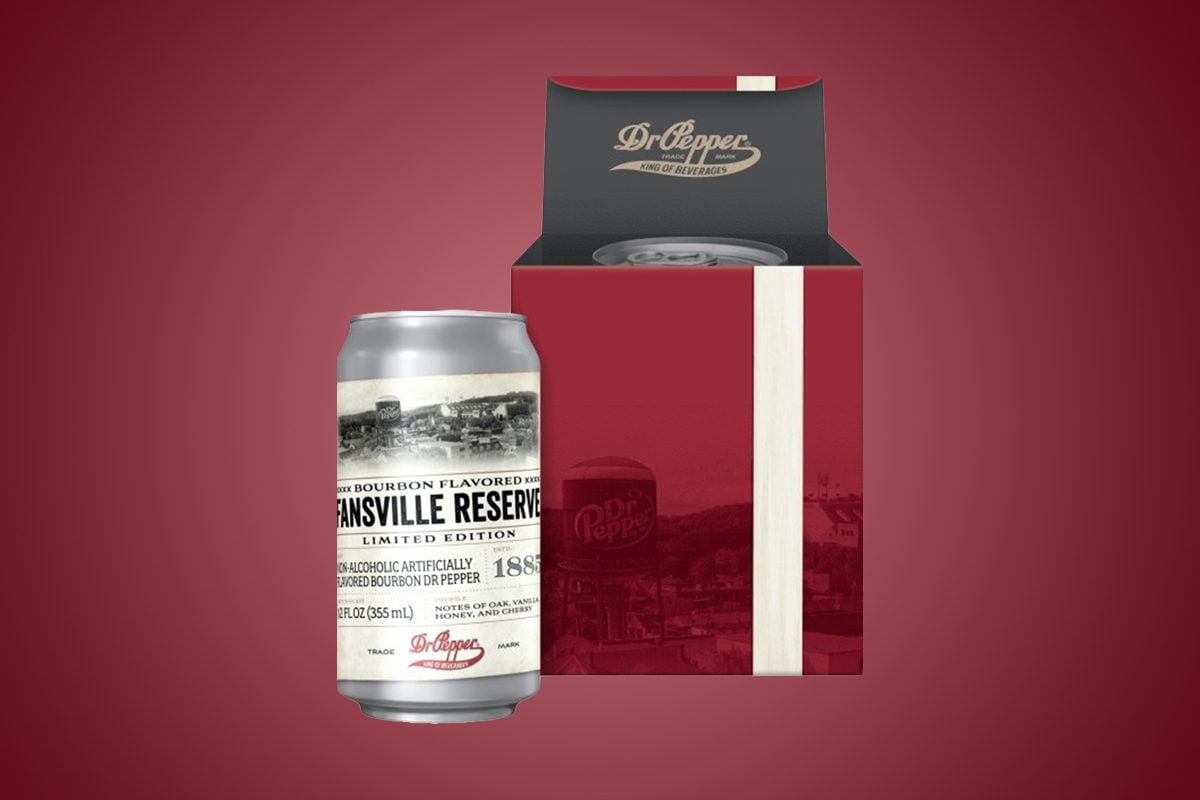 Dr Pepper Just Released a Limited Edition Soda That’s Supposed to Taste Like Barrel-Aged Bourbon