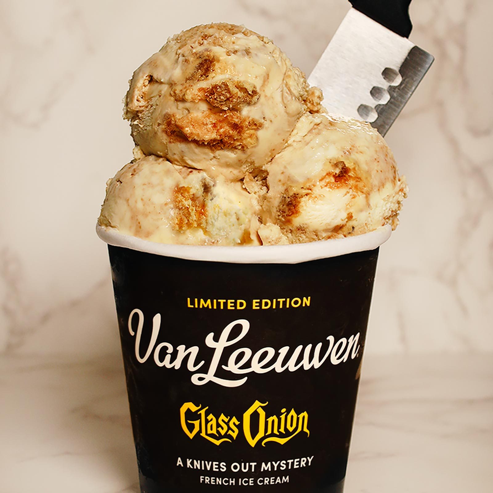 Glass Onion Van Leeuwen Onion Flavored Ice Cream