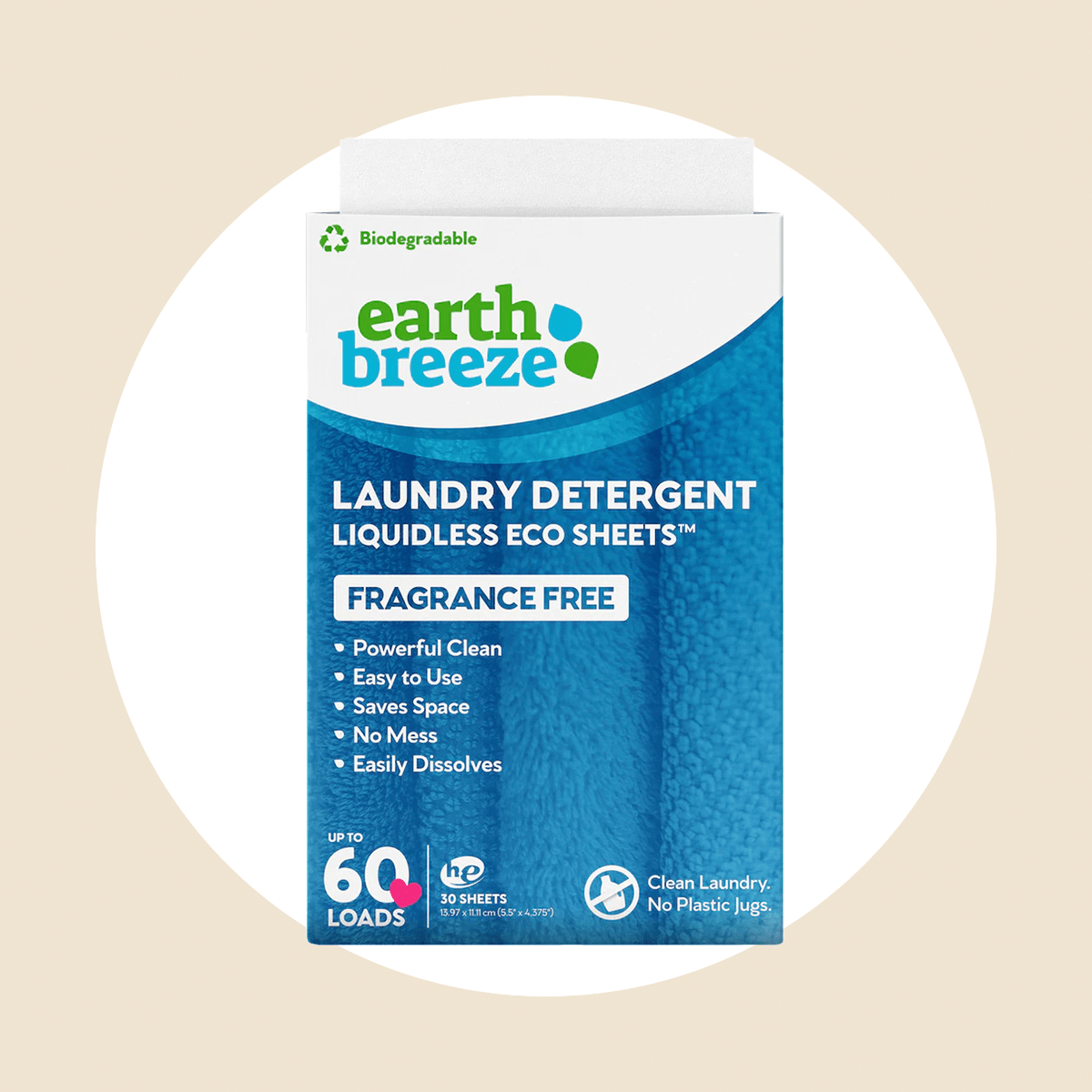 Laundry Detergent Sheets Ecomm Via Earthbreeze.com