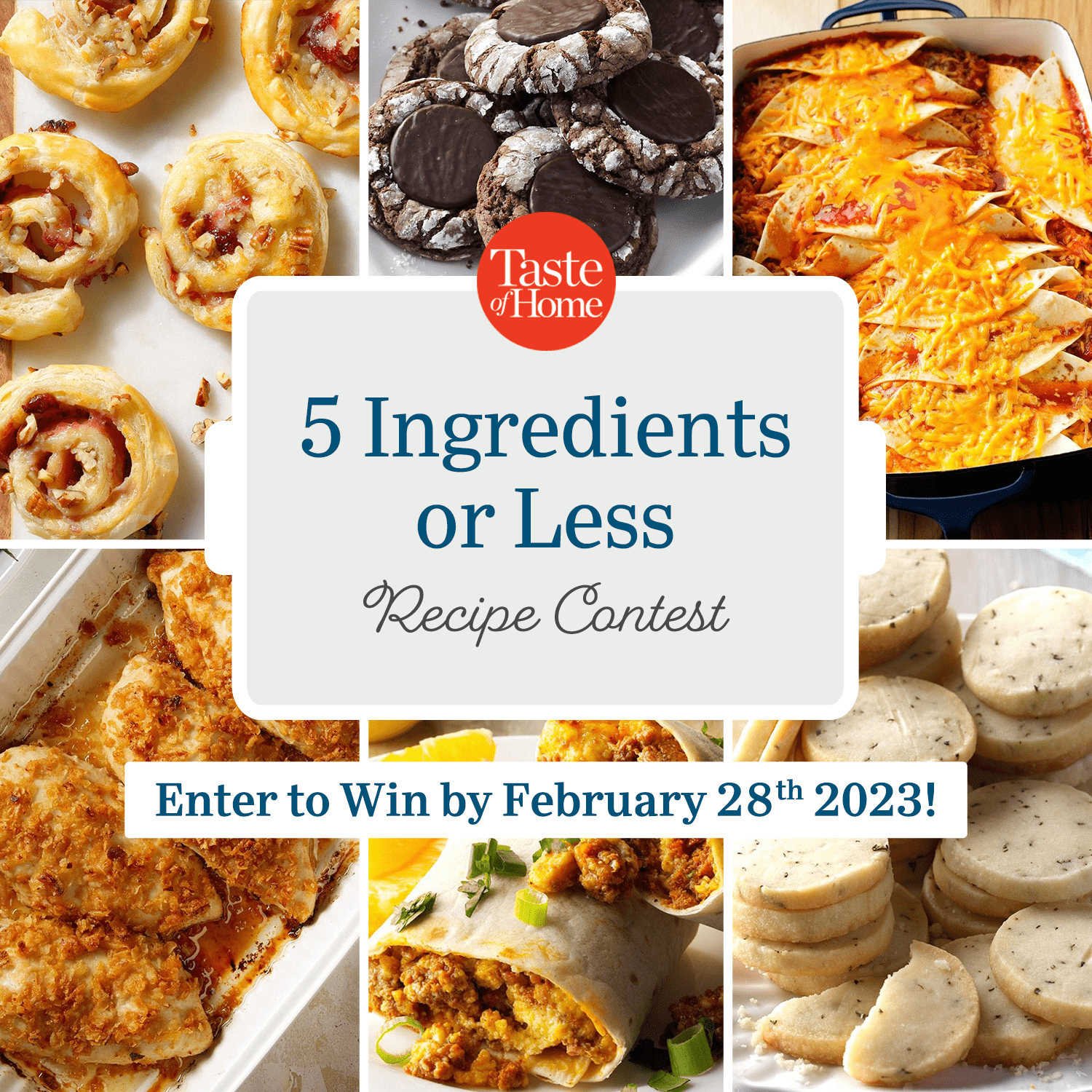 5 Ingredients or Less Recipe Contest