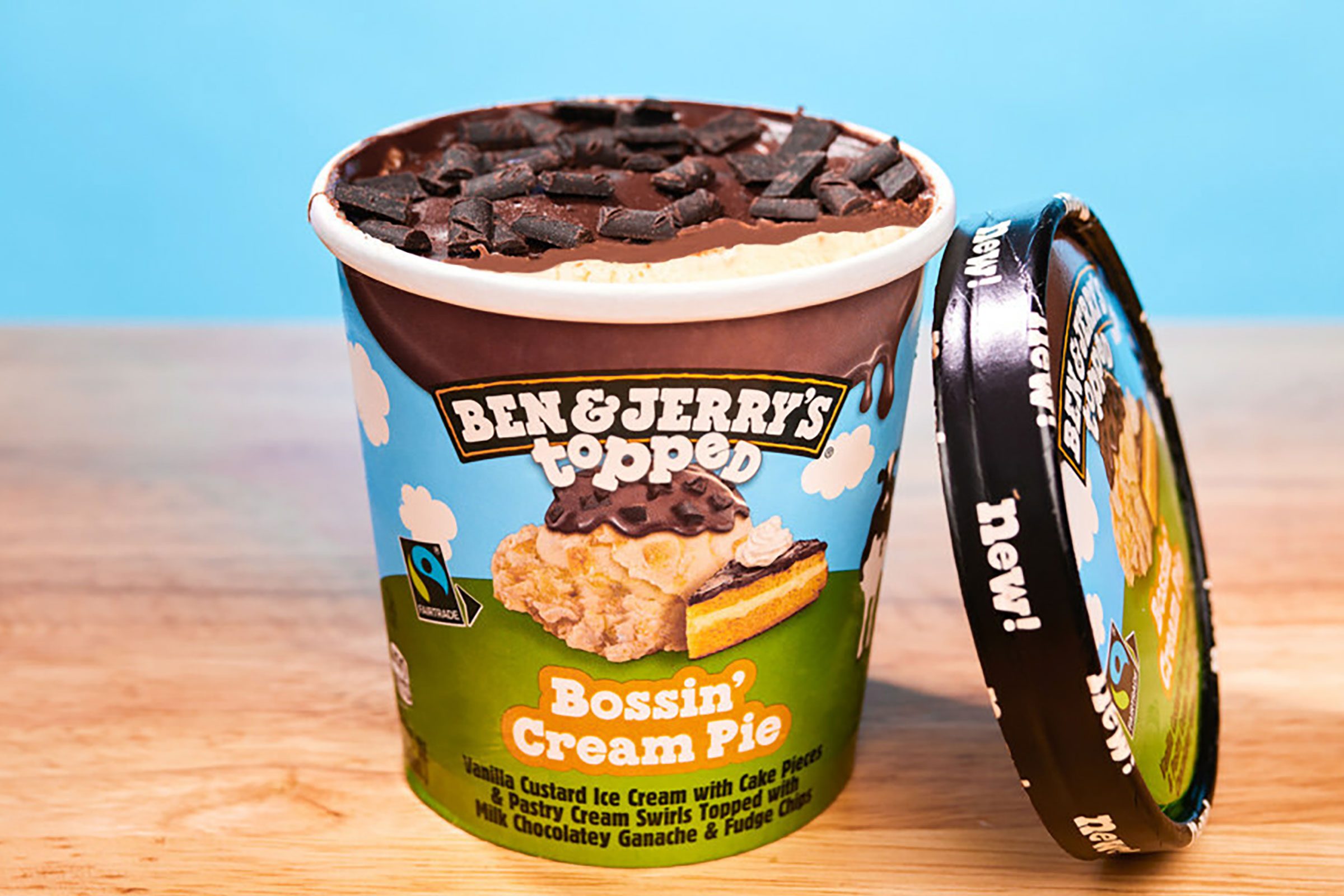 Ben And Jerrys Bossin Cream Pie