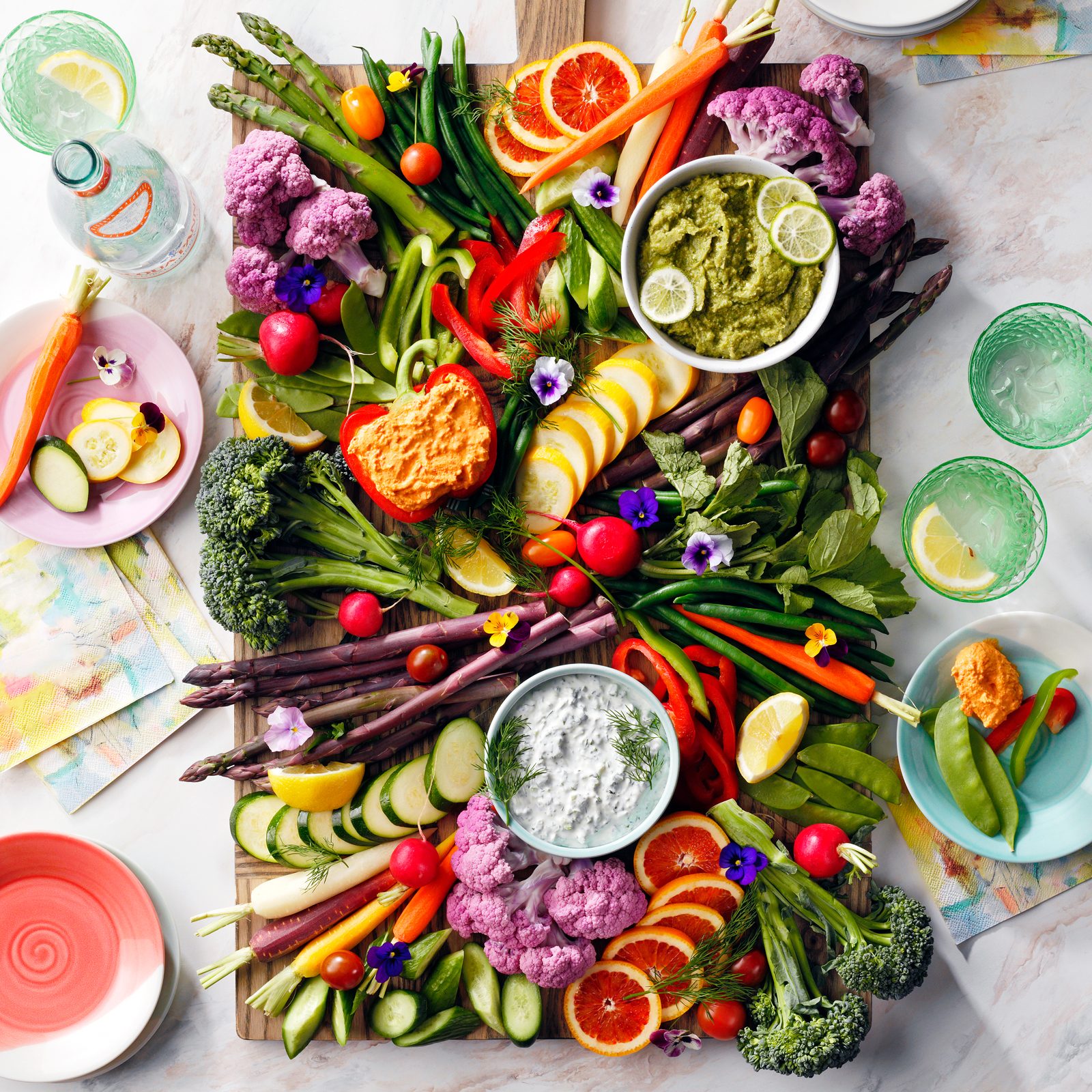 Spring Charcuterie Board