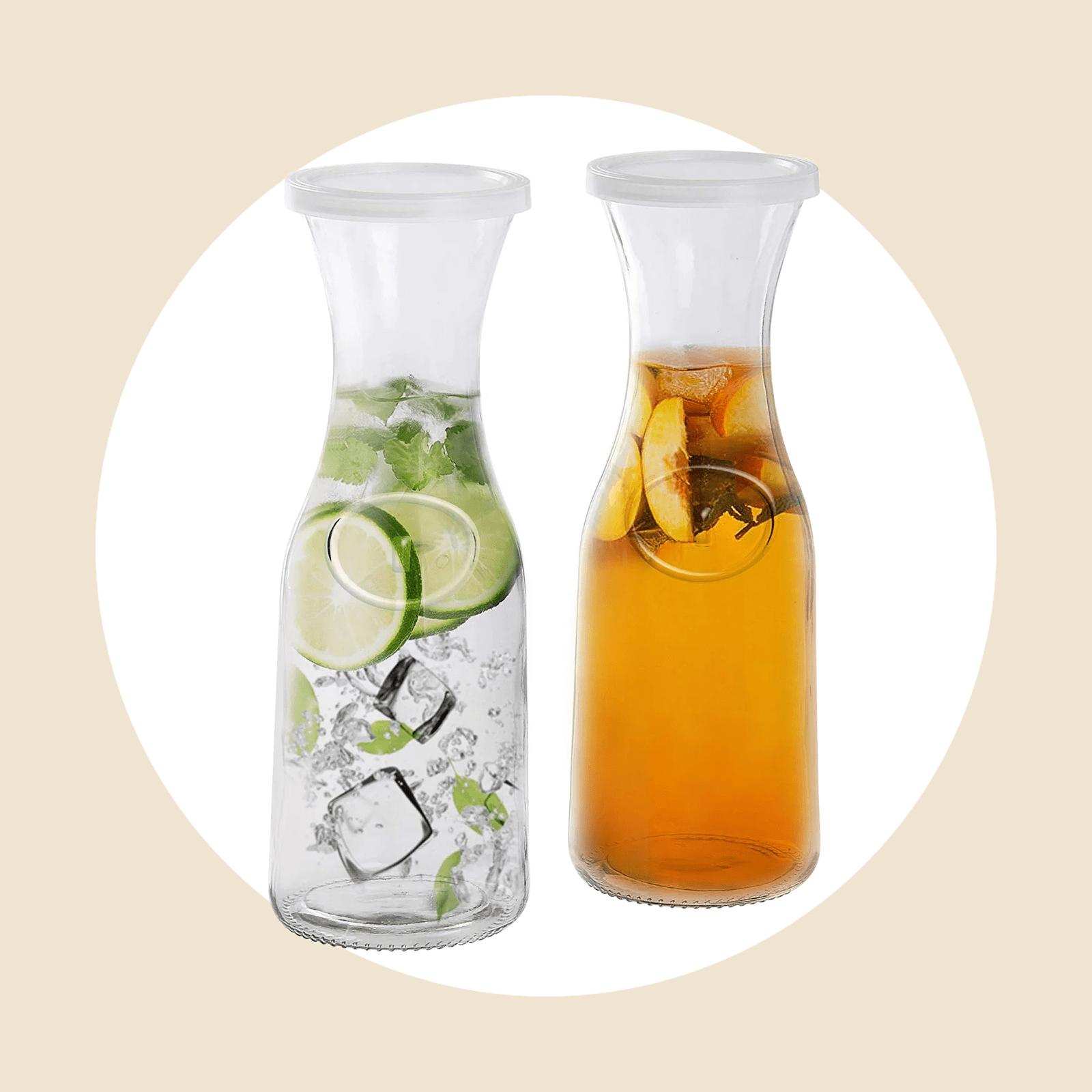 Estilo Glass Beverage Pitcher Carafe Ecomm Via Walmart.com