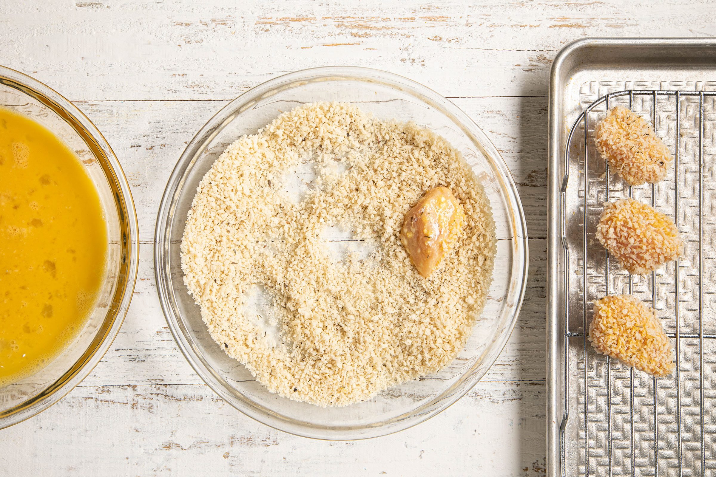 How To Make Baked Chicken Nuggets Step 4