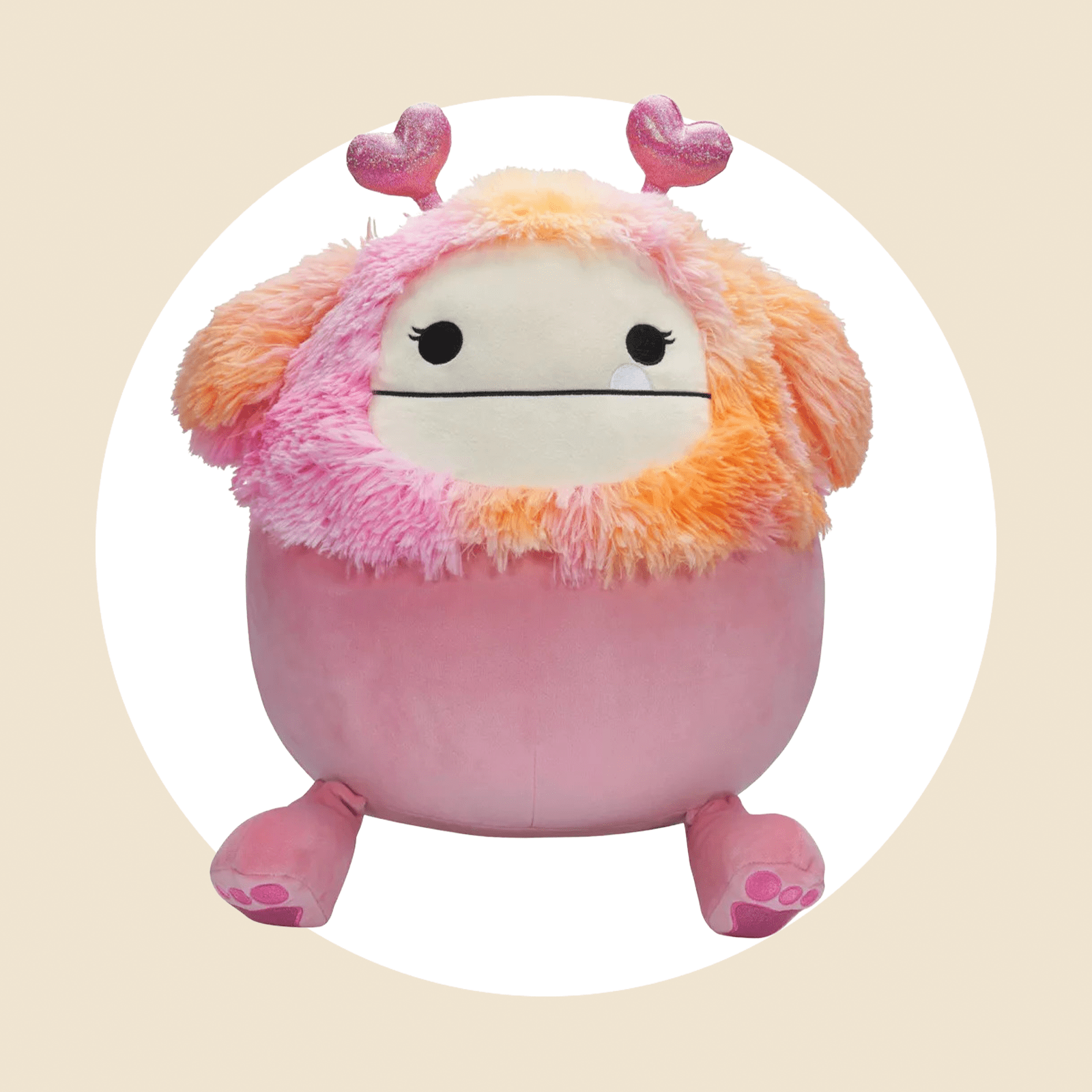 Squishmallows Caparinne The Pink Bigfoot Plush Toy Ecomm Via Target.com