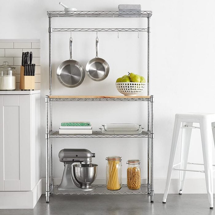 Amazon Basics Kitchen Storage Bakers Rack