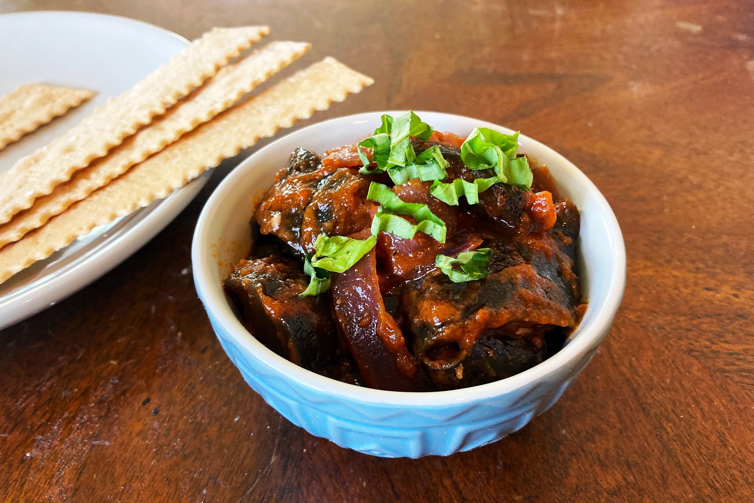 We’re Obsessed With Trader Joe’s Canned Eggplant—Here’s Why It’s Our New Favorite Snack