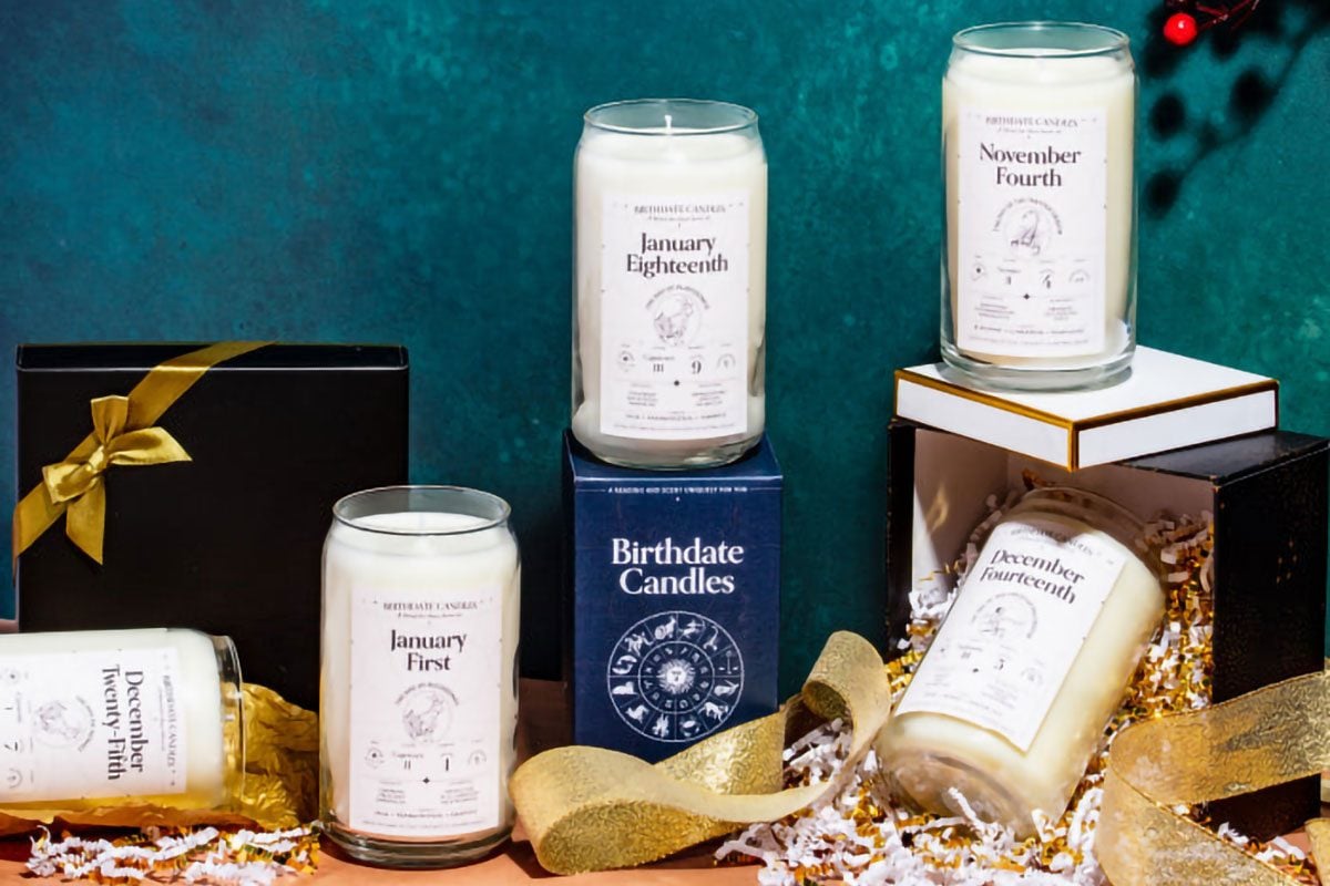 We’re Obsessed with These Highly Giftable Birthdate Candles
