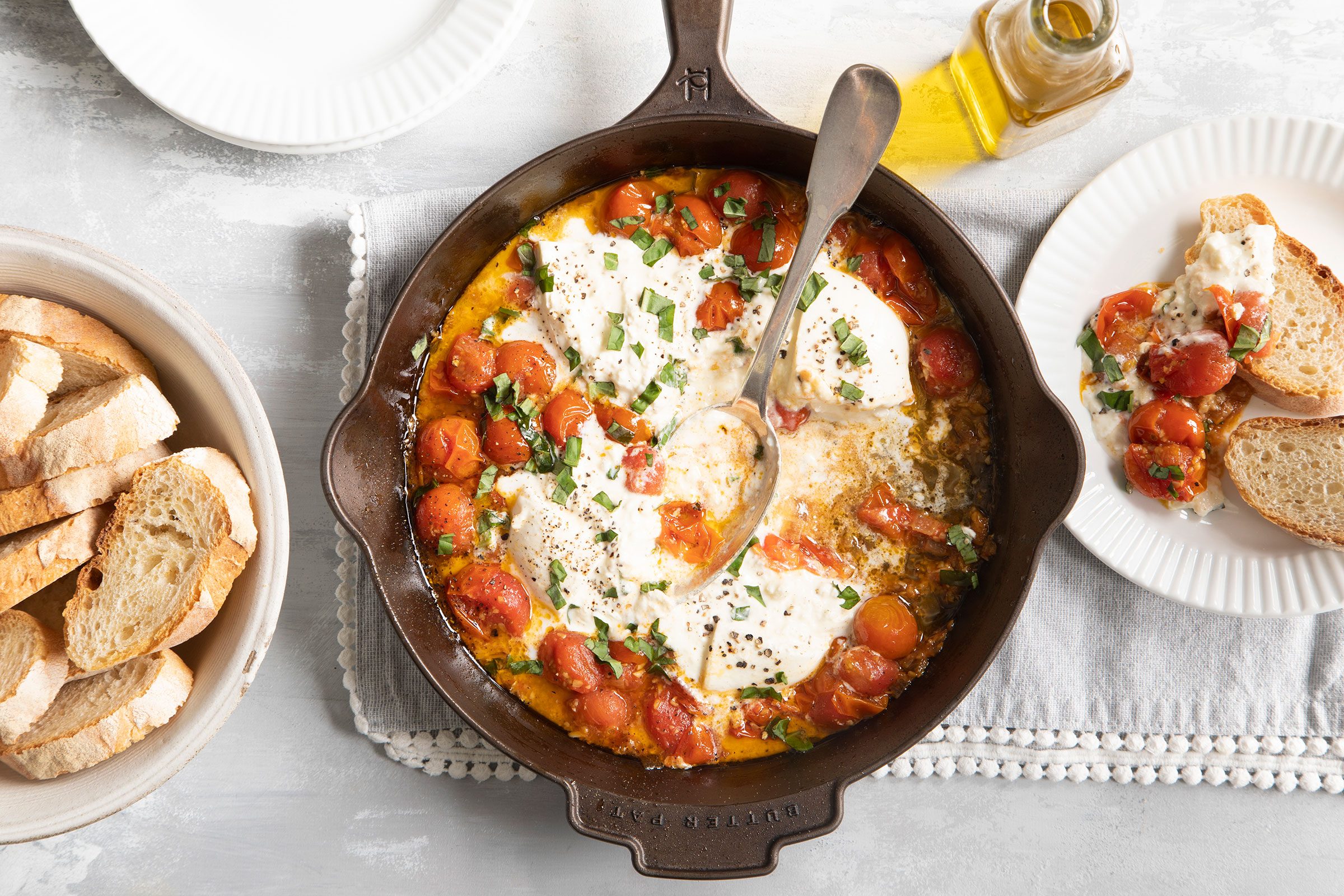 Burrata Appetizer With Tomatoes