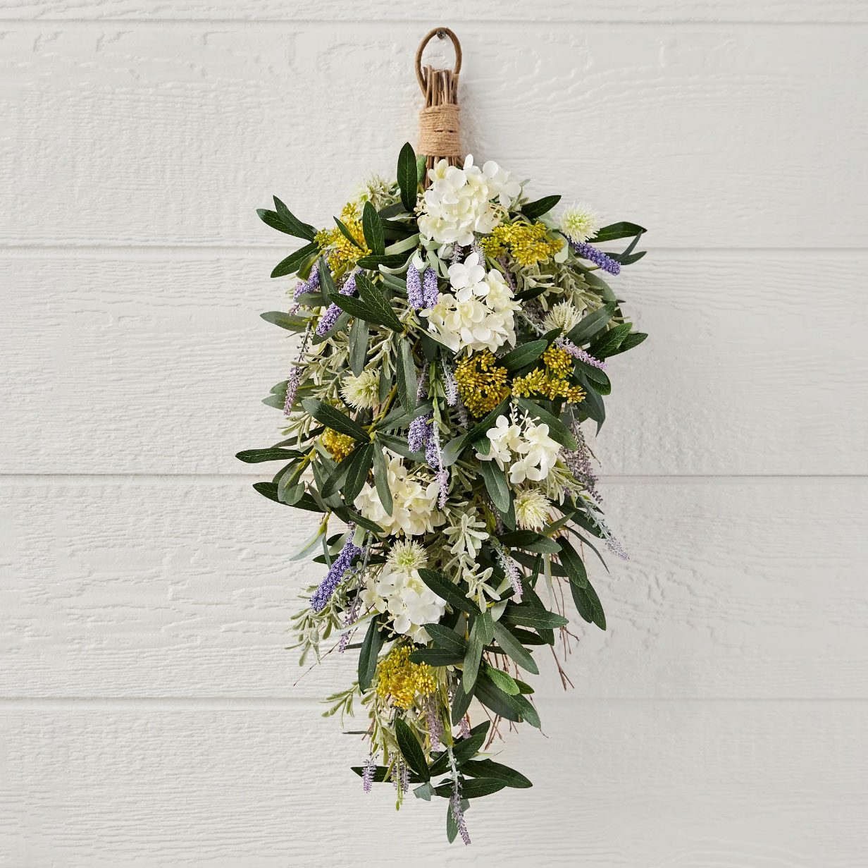 French Market Teardrop Wreath