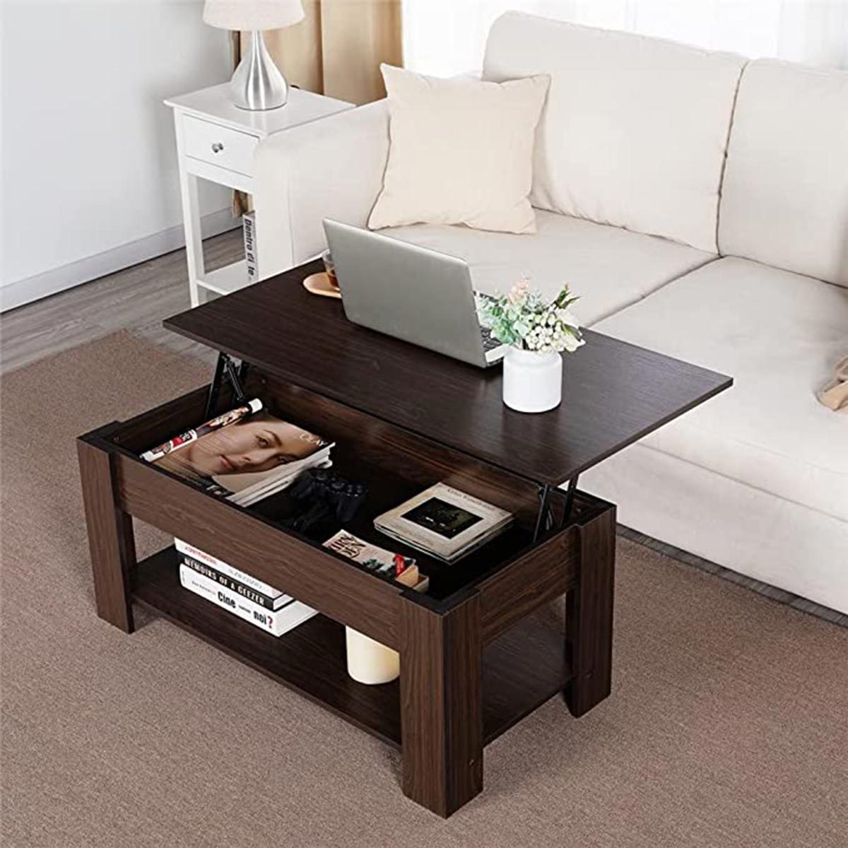 Simple Lift Top Coffee Table