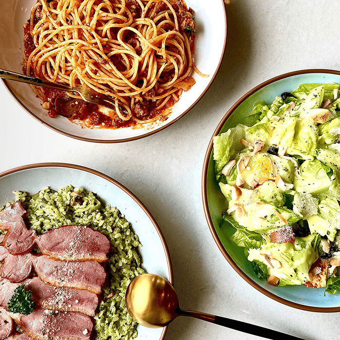 Ceramic Pasta Bowl Set