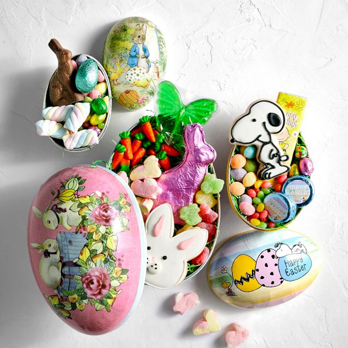 Medium Classic Easter Mache Egg 