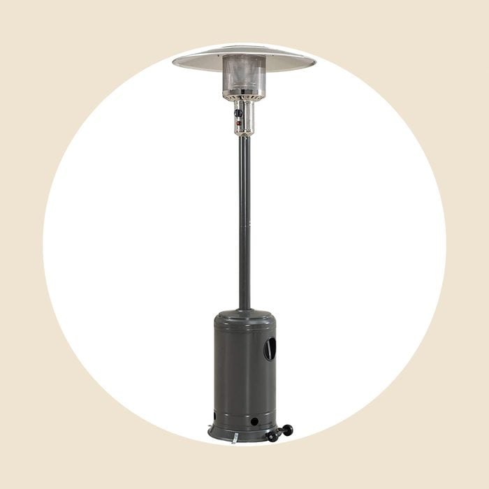 Gray Patio Heater