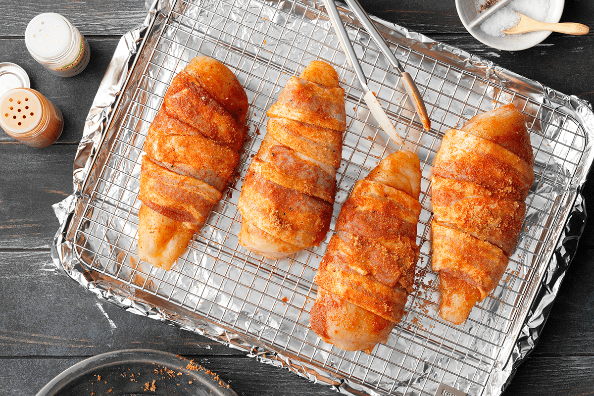 How To Make Bacon Wrapped Chicken Breasts 