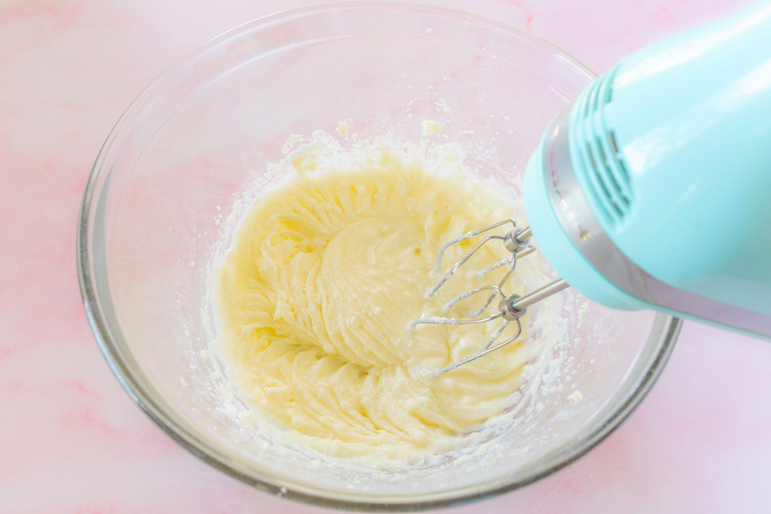 Combining Wet Ingedients Utah Pink Cookies Molly Allen For Taste Of Home