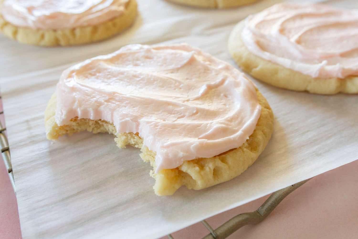 Styled Utah Pink Cookies Molly Allen For Taste Of Home