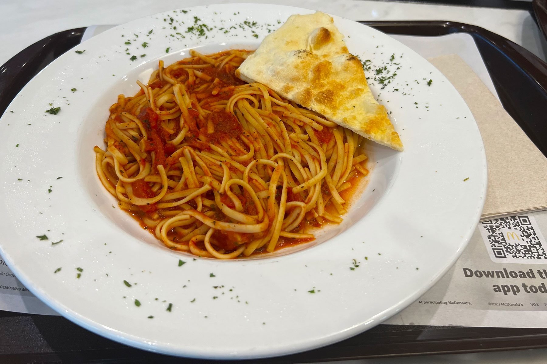 Yes, McDonald’s Sells Spaghetti, But Only in One Location