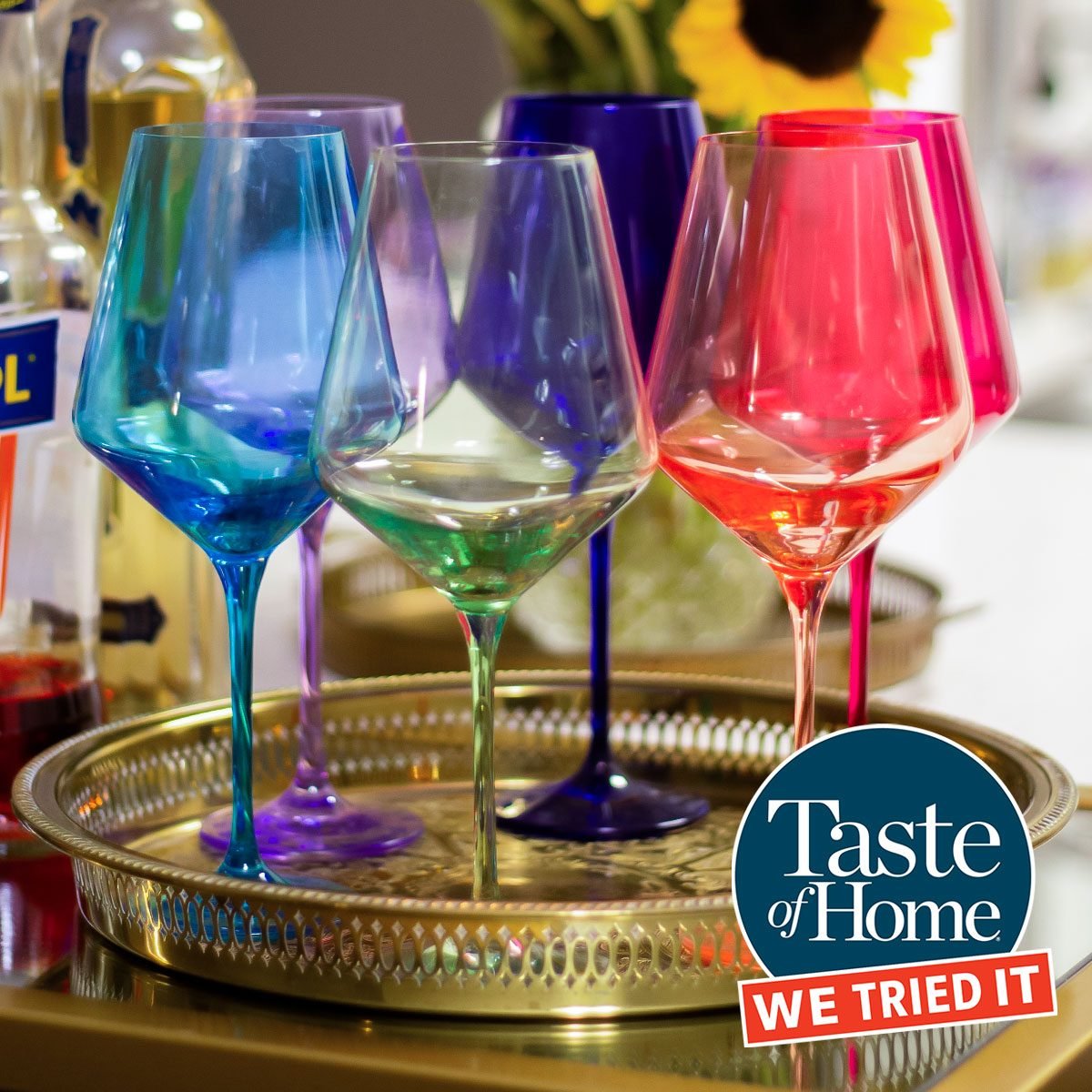 You Need My Favorite Colorful Stemware for Alfresco Entertaining