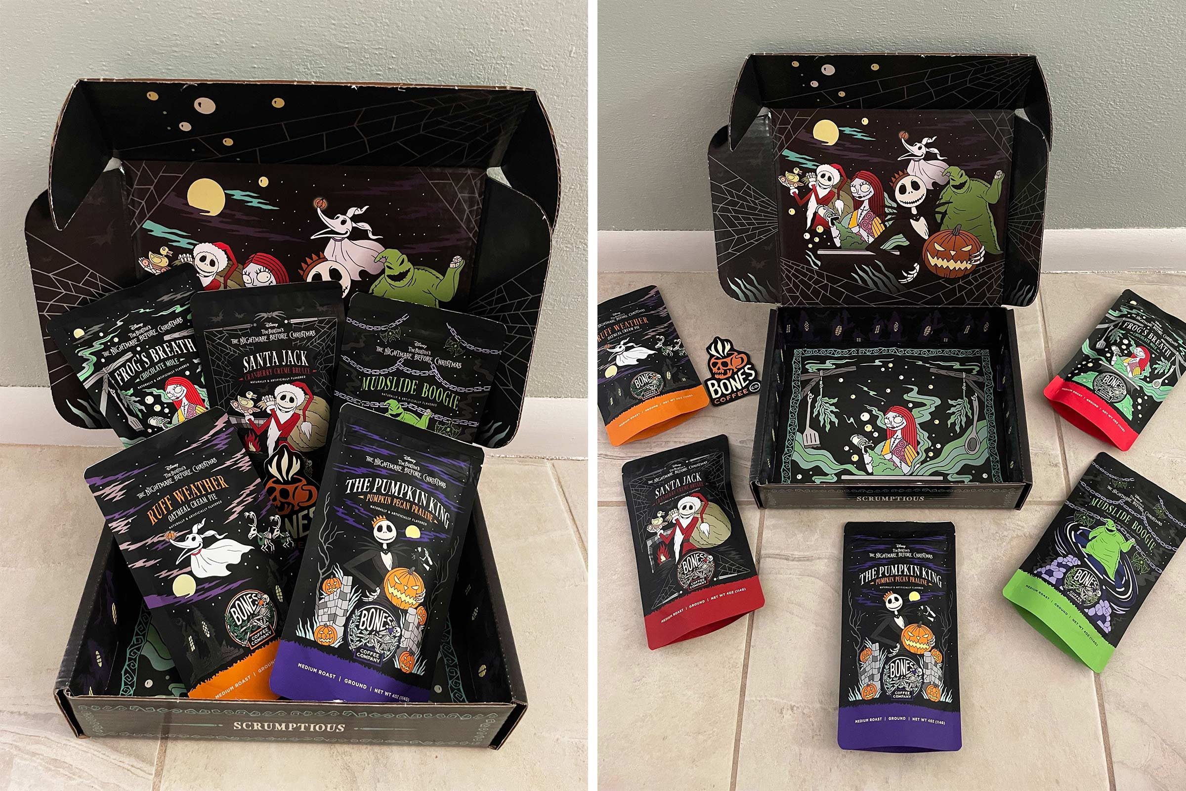 nightmare before christmas Coffee Box