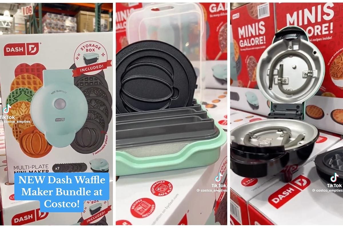 This Mini Waffle Maker Is Flying Off the Shelf at Costco