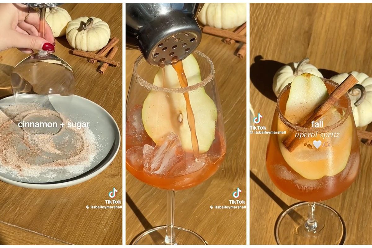 We Need This Fall Twist On an Aperol Spritz Right Now