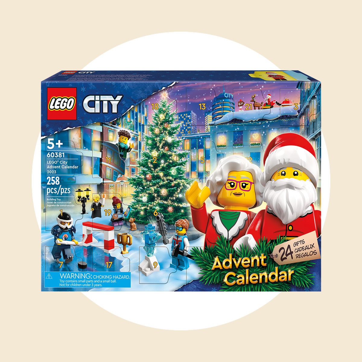 Lego City Advent Calendar Courtesy Aldi