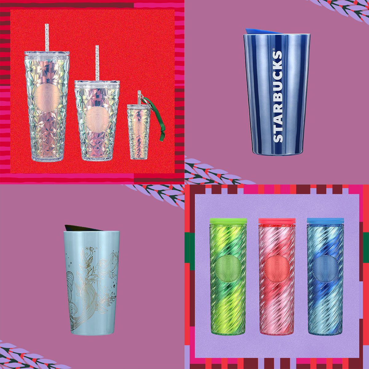 Stabucks Holiday Cup Lineup 2 Courtesy Starbucks (4)