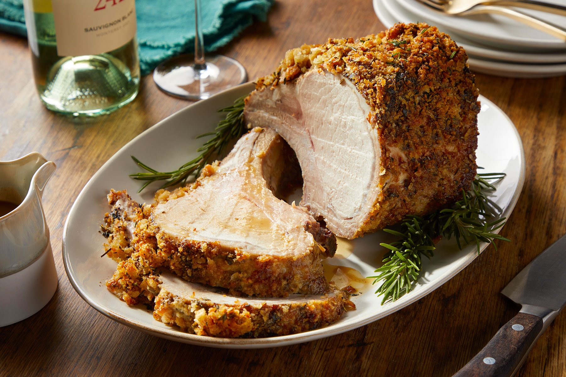 Herb Crusted Pork Loin 