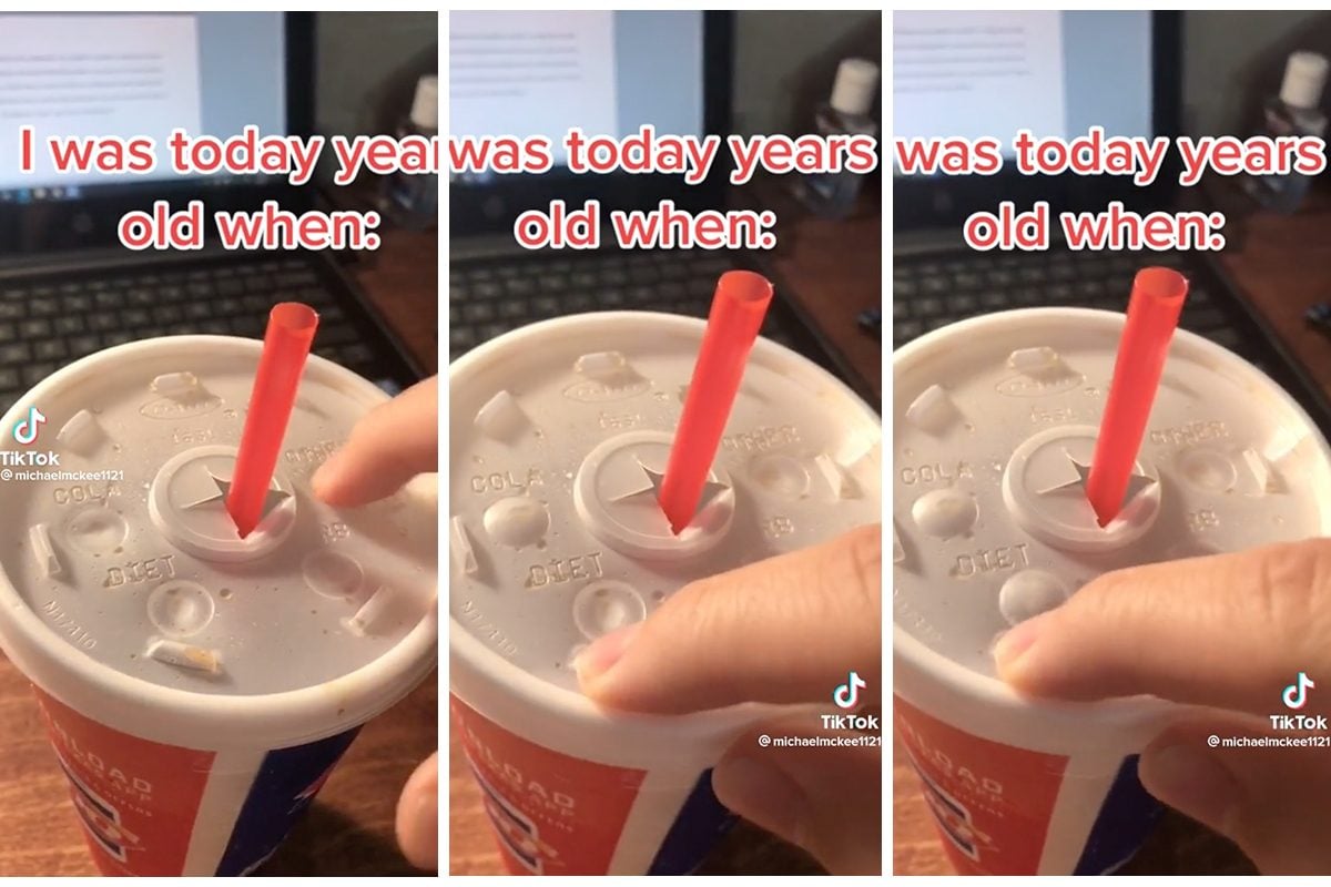 If Your McDonald’s Cup Lid Has Rectangular Buttons, This Is What It Means
