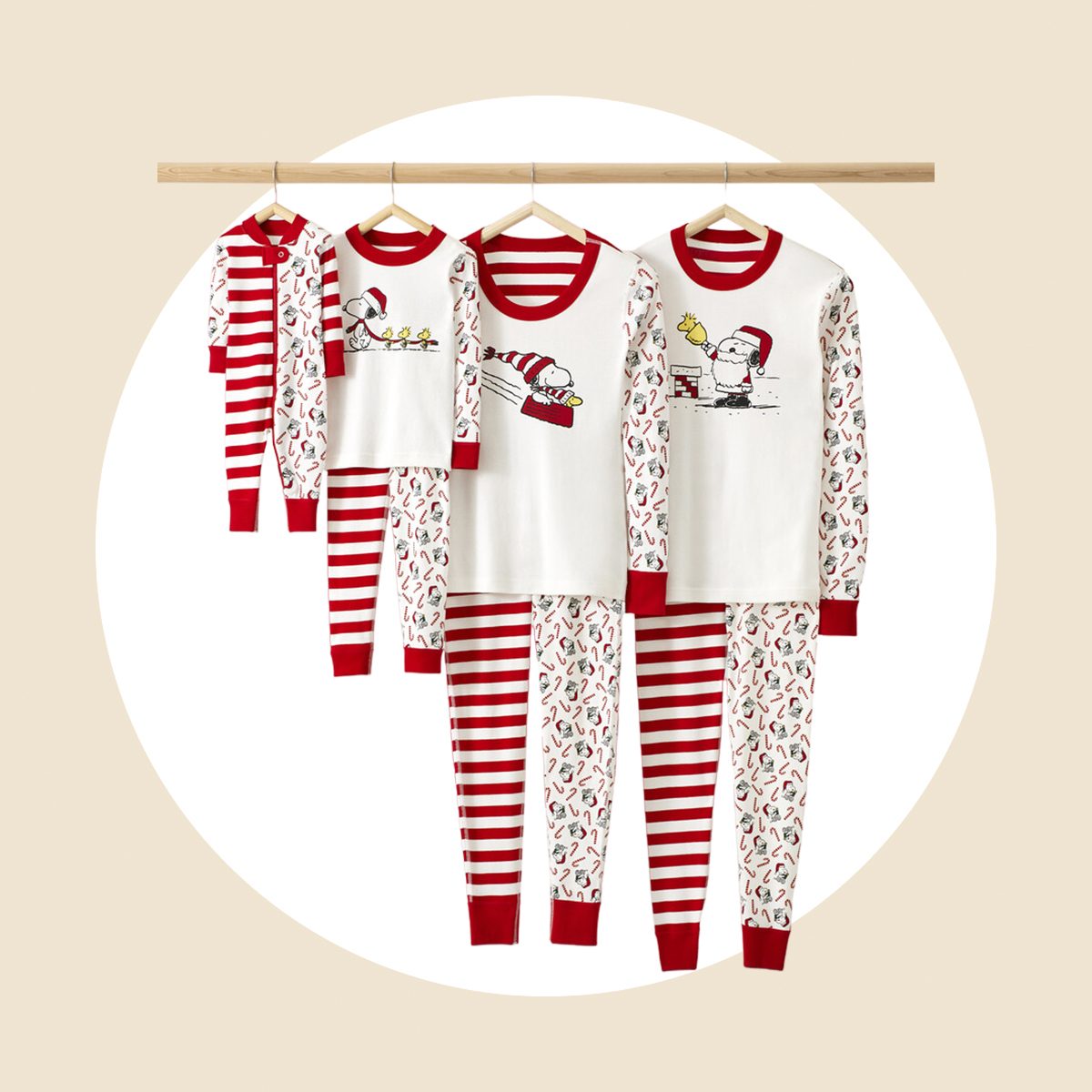 Peanuts Matching pajamas