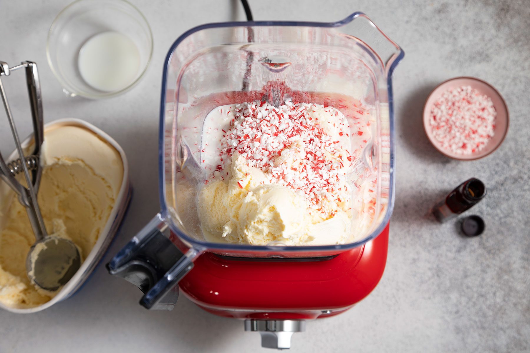 Ingredients in Blender