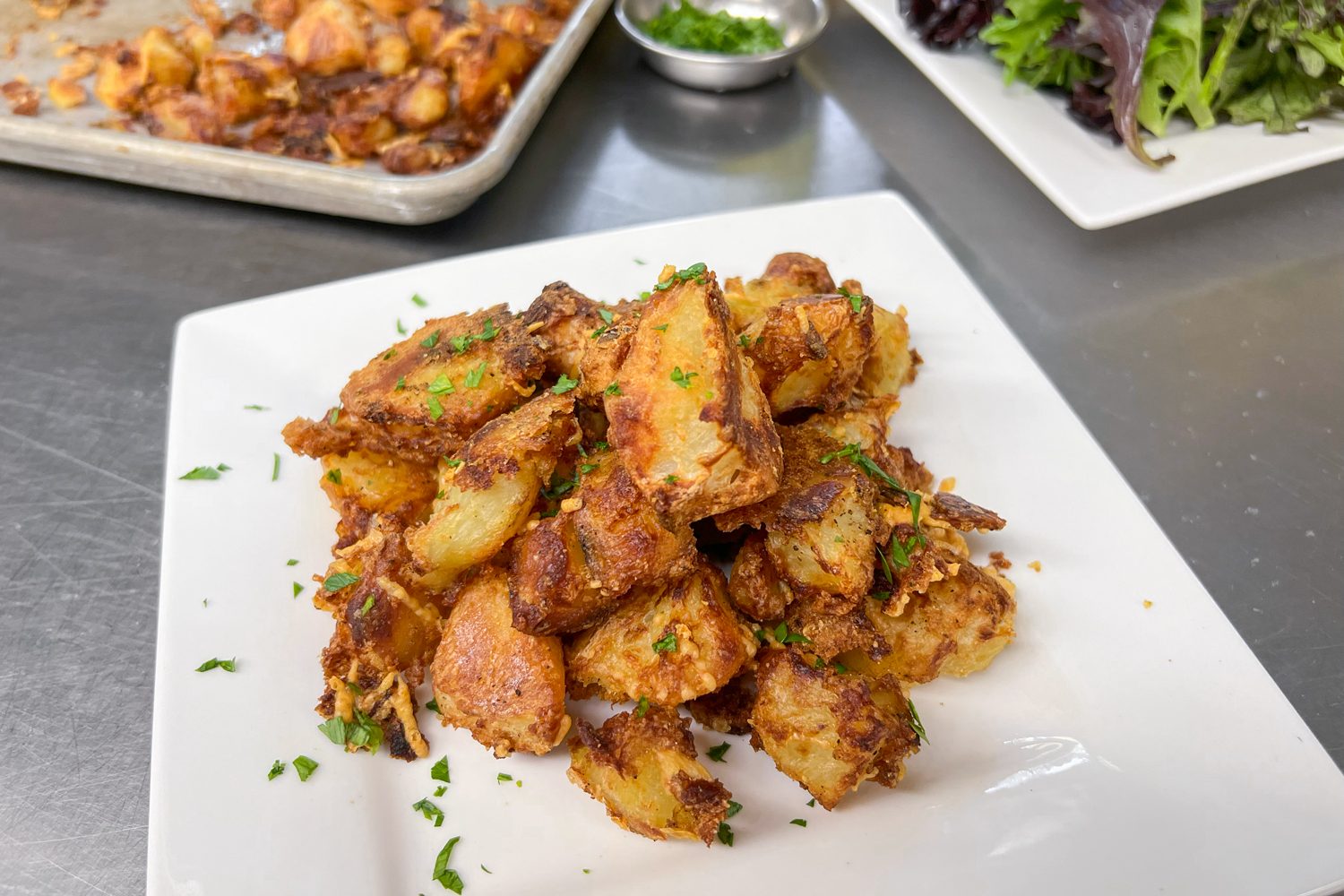 Serve The Tiktok Crispy Potatoes Risa Lichtman For Toh