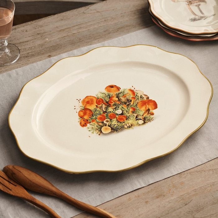 Mushroom Serving Platter