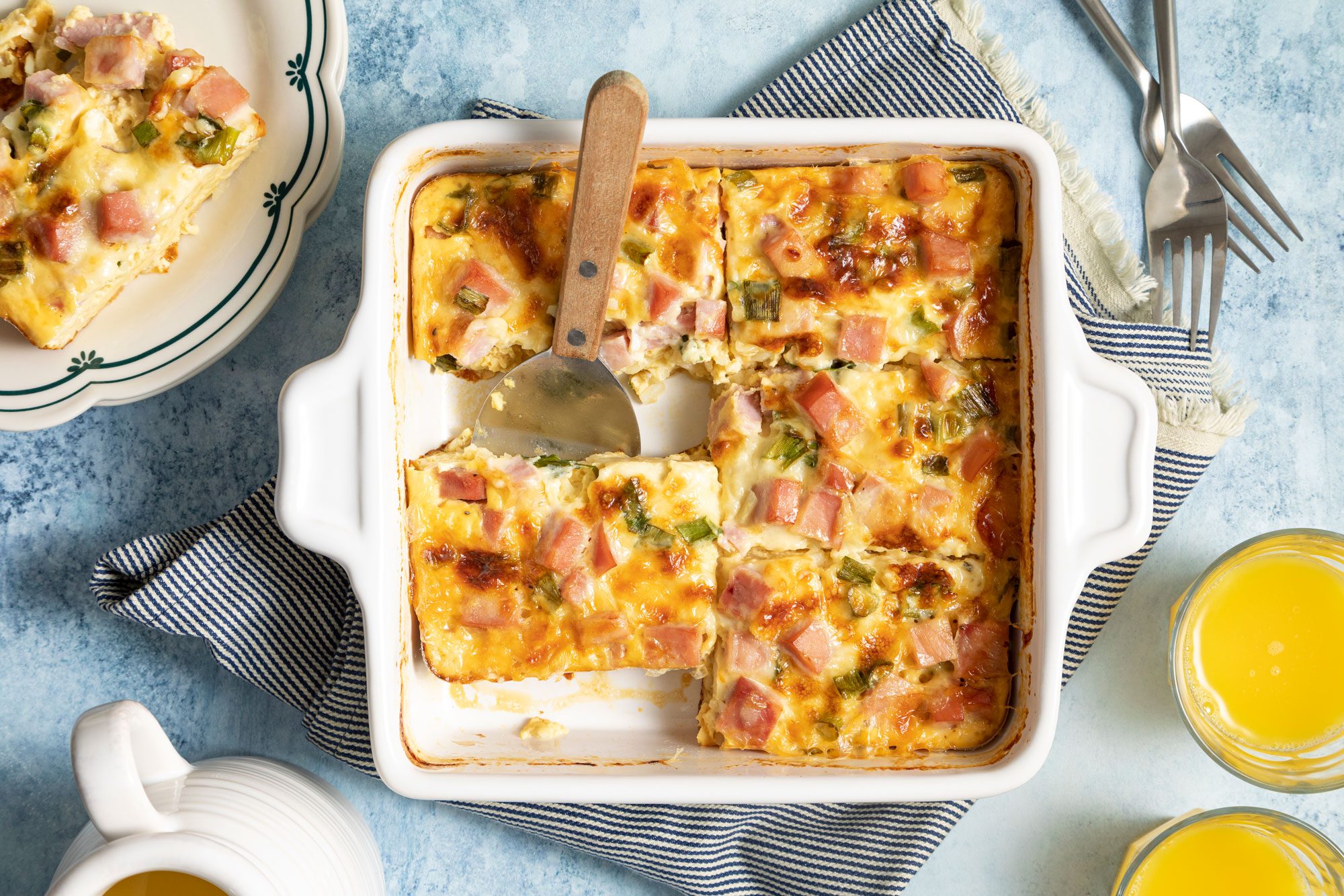 Farmer's Casserole ready to eat