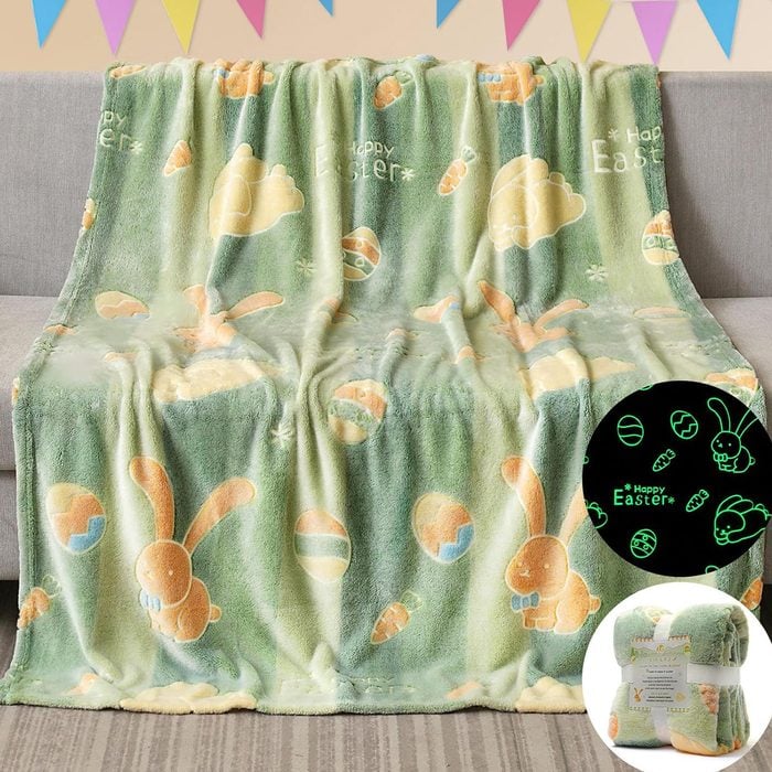 Glow In The Dark Easter Blanket