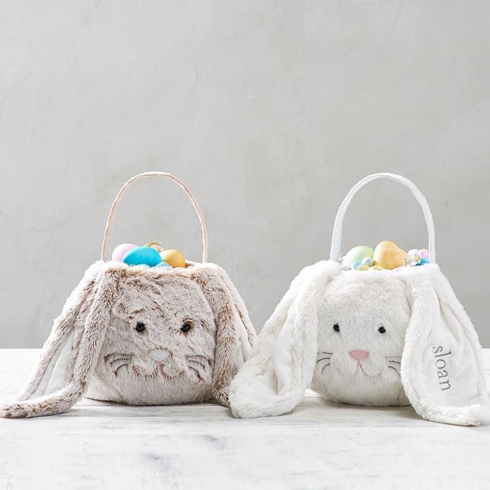 Personalized Bunny Ears Basket