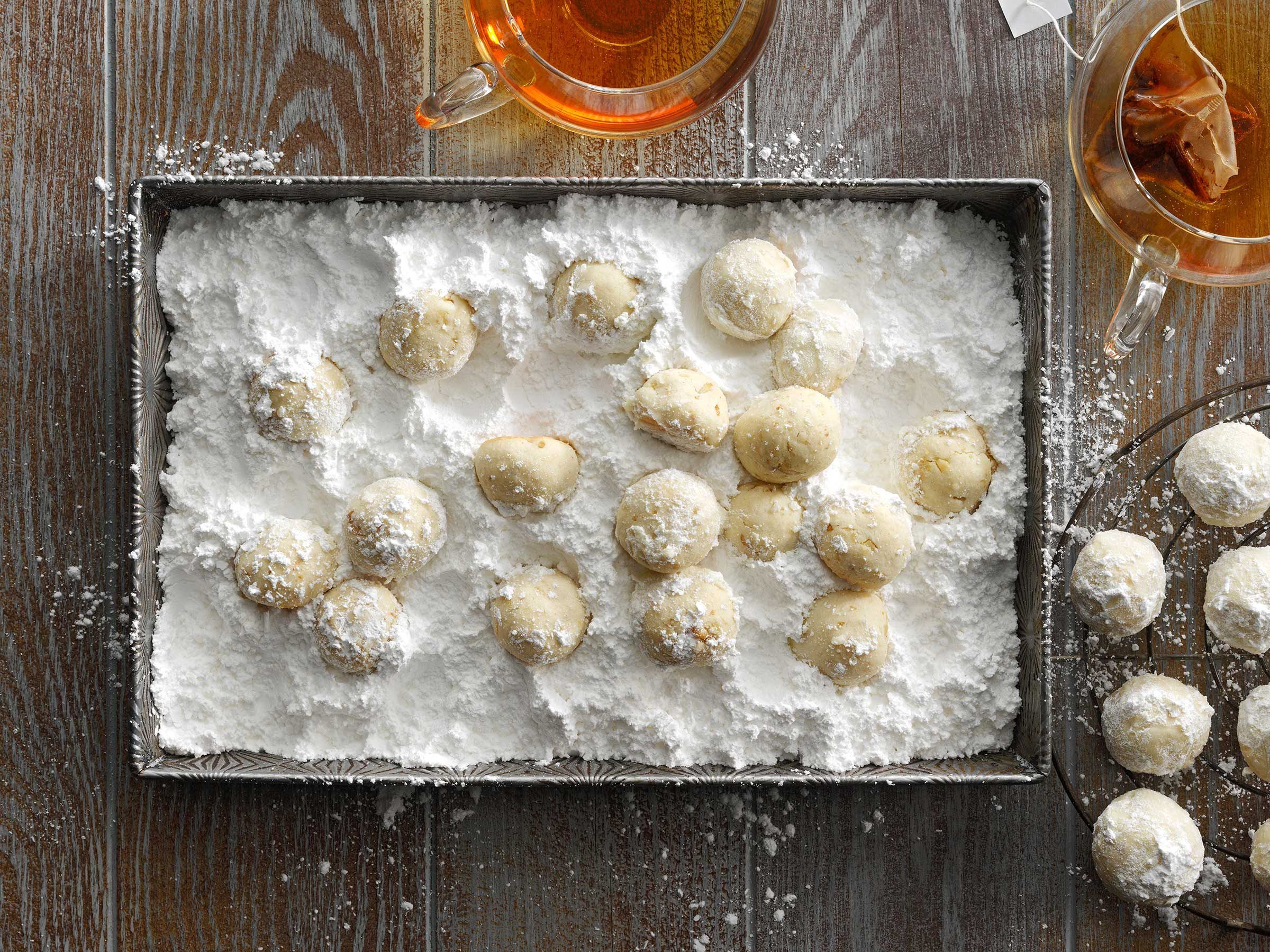 Russian Tea Cakes top view