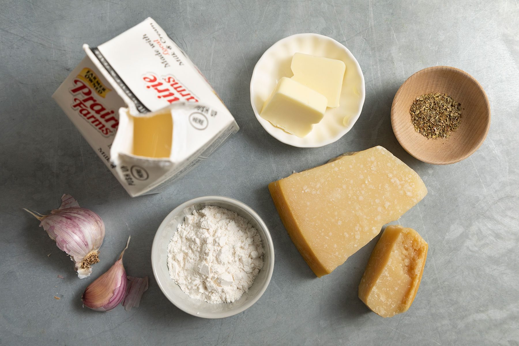 Ingredients for White Pizza Sauce