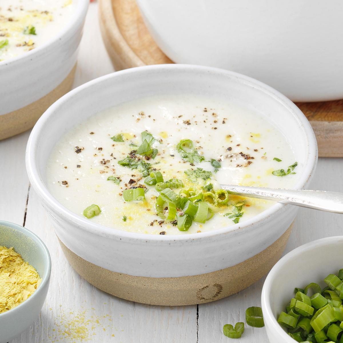 Vegan Cauliflower Soup