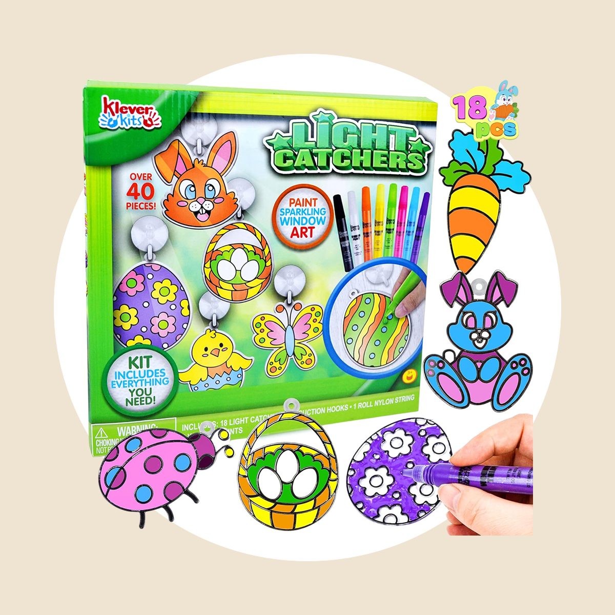 Easter Egg Suncatcher