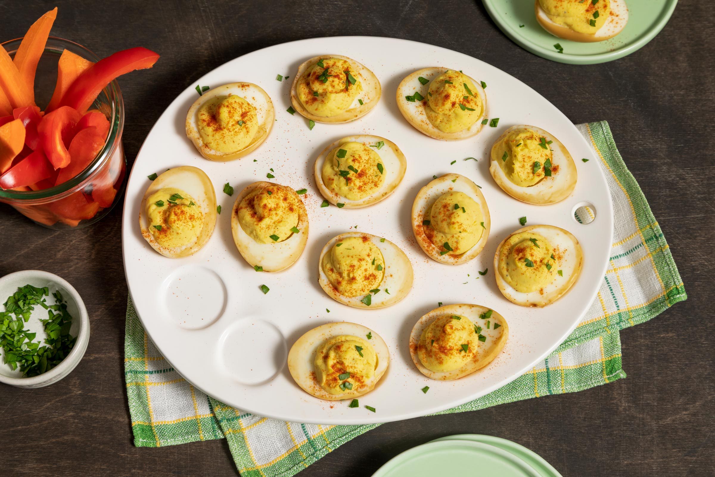 Smoked Deviled Eggs