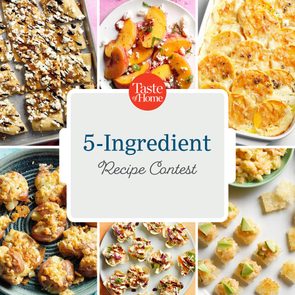 Five 5 Ingredient Contest Winners 2x2 Grid Ft 1