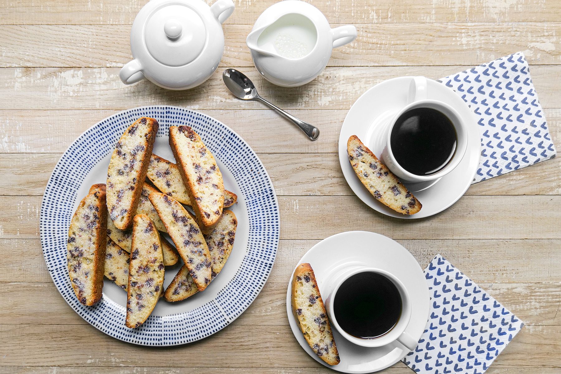 Jewish Chocolate Chip Mandel Bread 