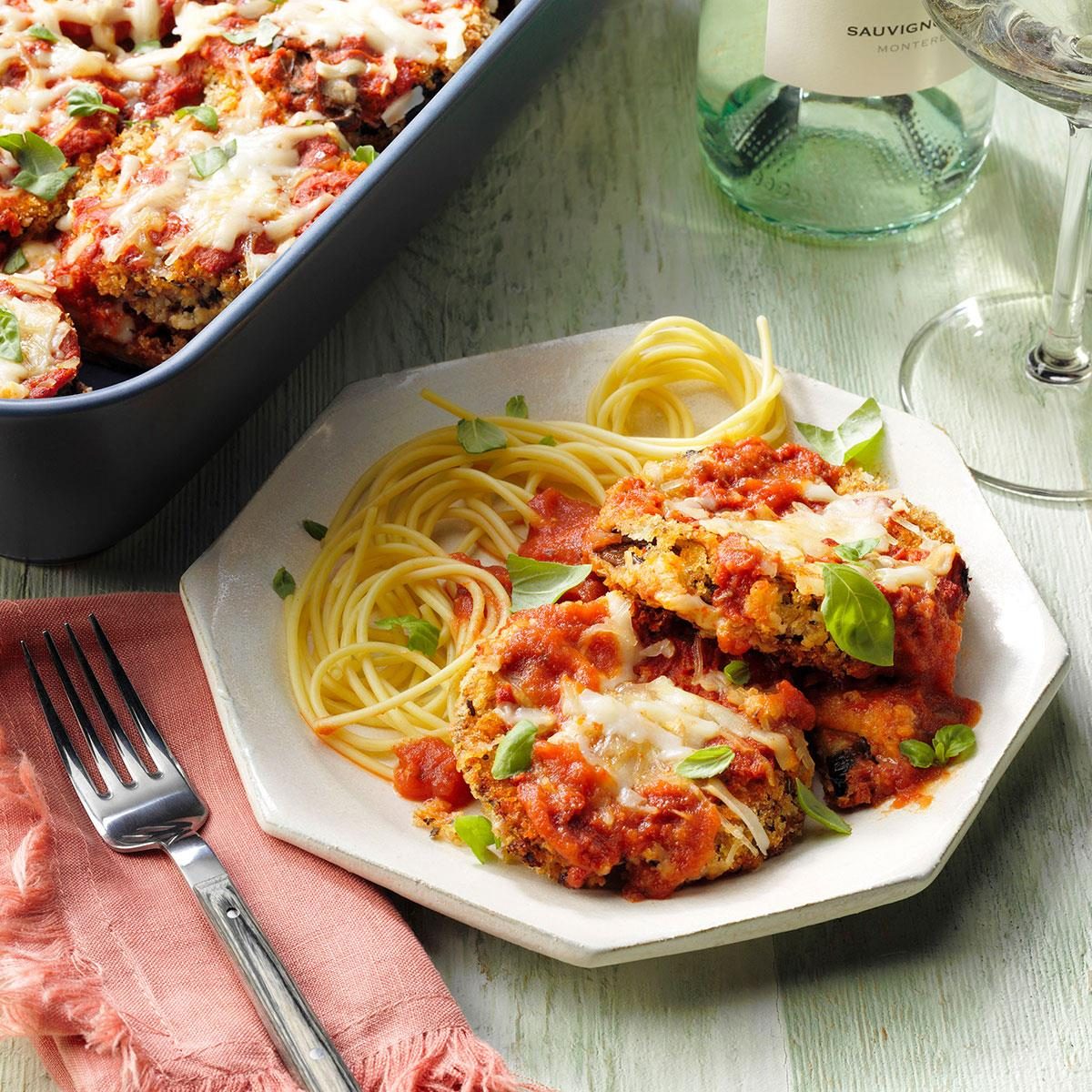 Vegan Eggplant Parmesan