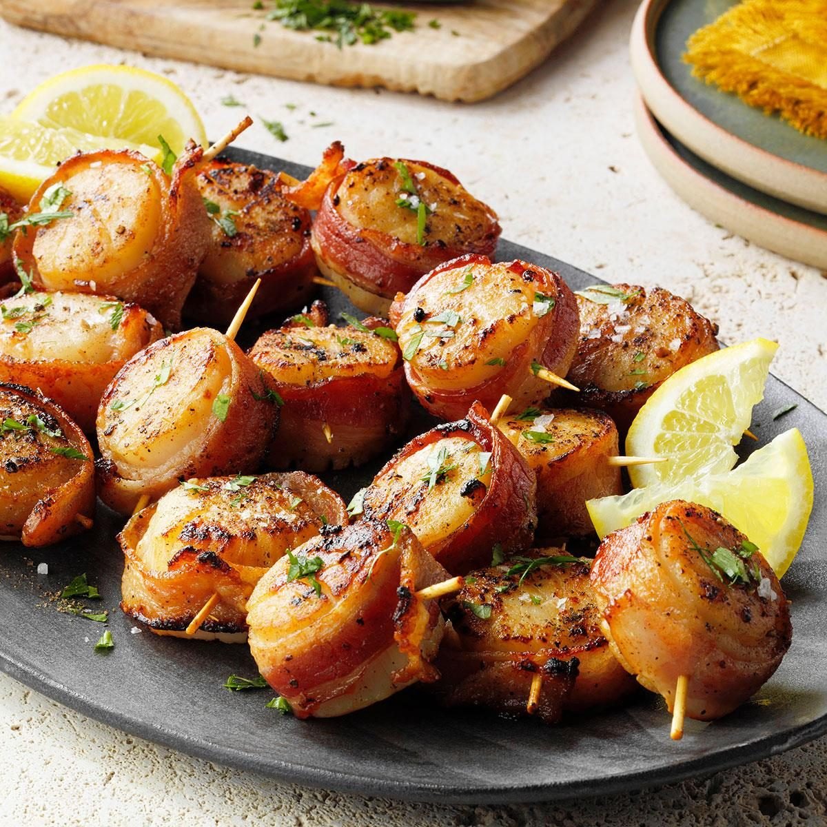 Bacon-Wrapped Scallops