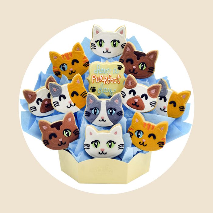 Cat Cookie Bouquet