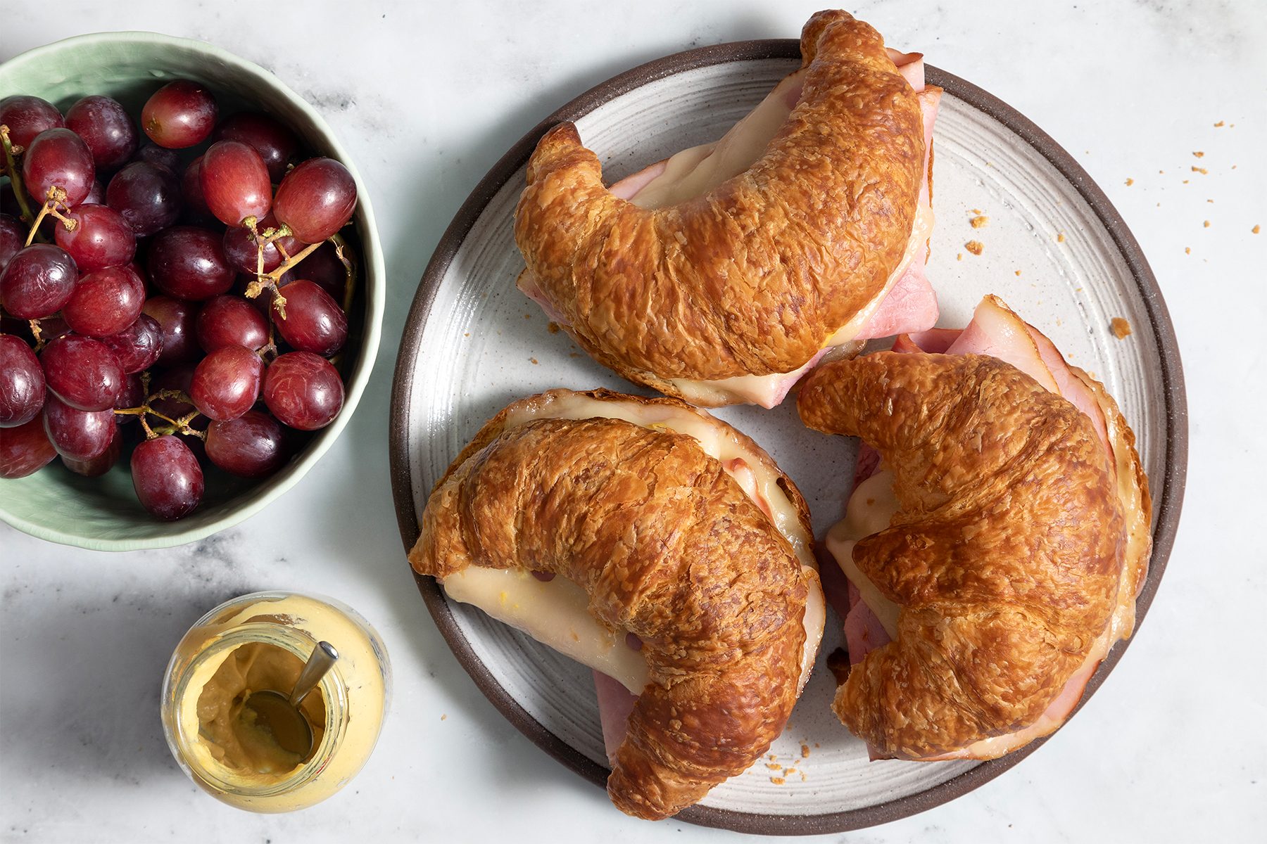 Ham & Cheese Croissants Ft24 275831 St 0321 7