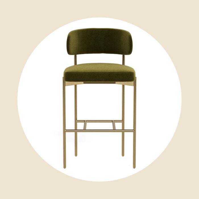 Hollis Metal Upholstered Bar Stool