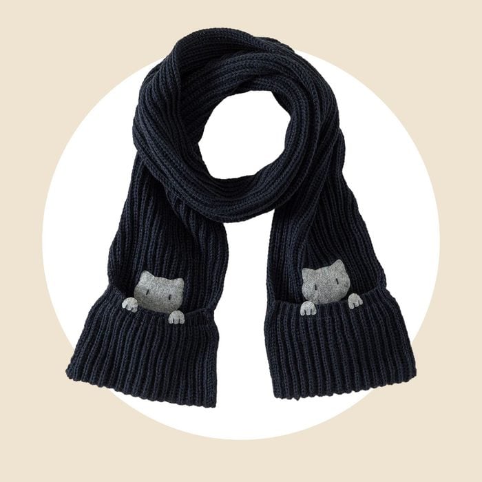 Peeking Paws Pocket Scarf